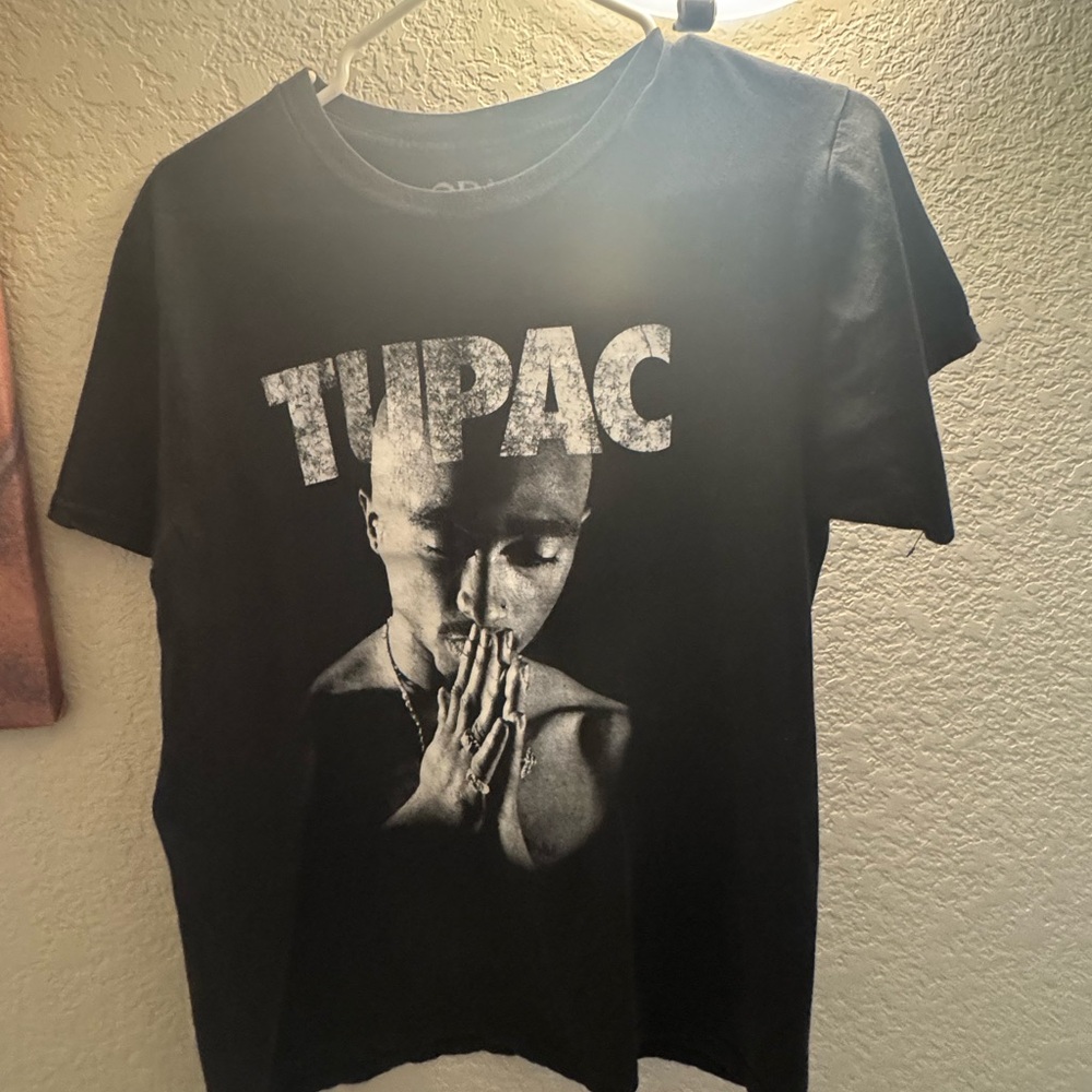 Bravado Black Tupac Short Sleeve Tee